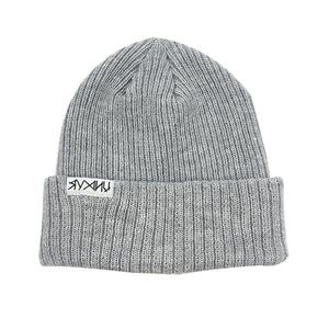 Topi Beanie Dewasa 100% Rami Topi Musim Dingin Dengan Label Tenun - Product Image 1
