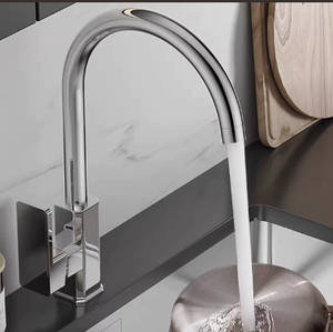 304 Stainless Steel Kitchen Faucets Brushed Finish Mixer <b>Tap</b> - Product Image 5