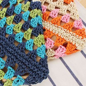 Women's Summer Fashion Straw Shoulder Handbag Popular Large Capacity Woven Tote Bag for Holidays - Product Image 5