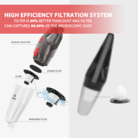 Super sensible aspirateur vapeur nano pulvérisation aspirateur Silencieux aspirateur pratique