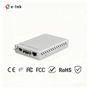 Bộ chuyển đổi phương tiện sợi quang 1 cổng Gigabit và 2 cổng <span class=keywords><strong>SFP</strong></span> với bảo vệ dự phòng 1 + 1 - Product Image 5