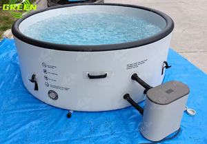 Yeşil dev şişme havuz Bar damla dikiş yüzme havuzu yetişkinler ve çocuklar için şişme - Product Image 6