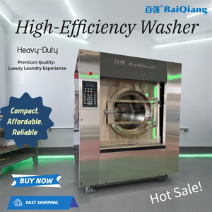 Lavadora Industrial Automática de Fábrica, <span class=keywords><strong>Lavadoras</strong></span> Comerciales Duraderas, Lavadora Económica con Secadora - Product Image 2