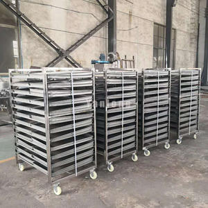 Secador de circulación de aire caliente Industrial de 48 bandejas de alta calidad para alimentos, pescado, carne, fruta, secador de gabinete <span class=keywords><strong>picante</strong></span> - Product Image 4