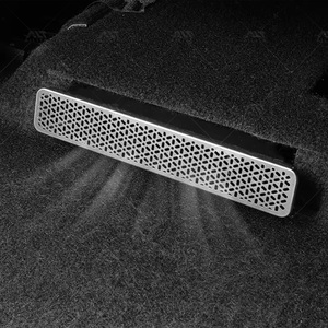 Cubierta Antipolvo de Acero Inoxidable Resistente a los Arañazos para la Ventilación Debajo del Asiento, Venta Directa de Fábrica para BYD Fangchengbao Ti7 - Product Image 2