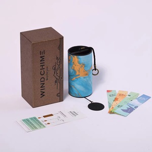 Hluru 9-Noten-Klangspiel aus Papier Einzigartiges Zeitgenössisches Design Blaues Musikinstrument Souvenir Geschenk Made in China 1000 - Product Image 6