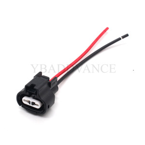 7283-1224-10 Y-AZAKI weiblicher Stecker Pigtail <span class=keywords><strong>2</strong></span> Pin Temperatur sensor Draht für Toyota 90980-11163 - Product Image 2