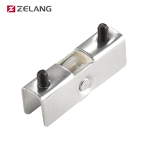 Rouleau de suspension moderne robuste en fer poli pour porte coulissante, pour porte de grange, porte de garage, extérieur, roulement fluide, pour salle de bain, hôtel, villa