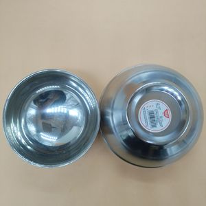 Juego de Tazones de Acero Inoxidable de Doble Capa, Apilables, Recipientes Redondos para Almacenamiento de Alimentos, Resistentes al Calor - Product Image 2