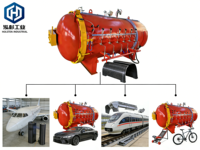 Holsten Custom Préimprégné Fibre de Carbone Autoclave Haute Température Haute Pression Chauffage Électrique pour Coque de Yacht, Pagaie, Casque