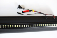 Barre de son UTV RGB de 32 pouces, étanche, Bluetooth, avec lumières multicolores, barre de son pour UTV, VTT, voiturette de golf