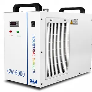 Suku Cadang Mesin Pemotong Laser CW5000, Pendingin Mini Keren Air Industri