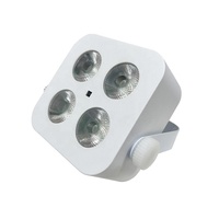 Haute qualité Wifi 4x18W LED intérieur RGBWA + UV 6in1 batterie puissance sans fil Par lumière mariage Dj fête Uplight