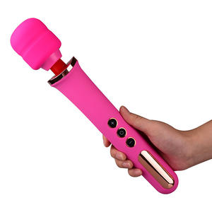 Neuer Wiederaufladbarer 10-Stufen Magic Body Massager Vibrator, Sexy Massagestab, AV Sexspielzeug & Masturbator - Product Image 3