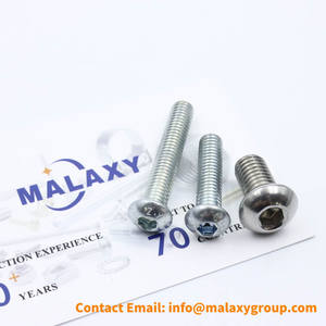 สกรูหัวกลมแบบฟิลลิปส์ ยี่ห้อ MALAXY ทำจากสแตนเลส ขนาด 2 นิ้ว แบบ UNF # 4 # 5 # 6 #   2-56 4-40 6-32 8-32 10-24 10-32 1/8-40 - Product Image 2