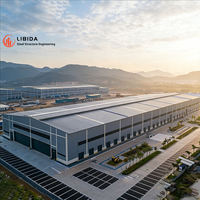 Edificio Prefabricado, Taller Prefabricado de Soldadura Metálica, Galpón Prefabricado, Estructura de Acero Industrial, Almacén Prefabricado