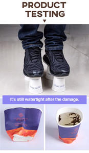 4/8/10/12/14/16/22 औंस काले डबल दीवार के साथ कॉफी गर्म पेय के लिए सोने के पन्नी प्रिंट - Product Image 5