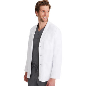 Bata de laboratorio Grande y Pequeña para hombre, uniforme de hipopótamo médico de longitud corta, uniforme de enfermera estampado de manga larga para uso hospitalario, tienda de recordatorios - Product Image 2