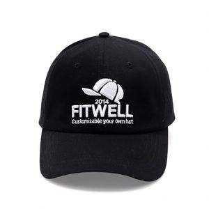 Diseña Tu Propia Gorra de Béisbol Bordada en 3D de 6 Paneles, Gorras Clásicas de Papá, Logotipo Bordado Personalizado - Product Image 1