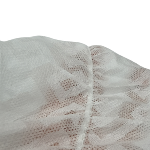 כיסויי נעליים חד פעמיים ידידותיים לסביבה ללא החלקה אטומים בפני אבק מגן לבן PP כפול אלסטי כיסויי נעליים לא ארוגים - Product Image 6