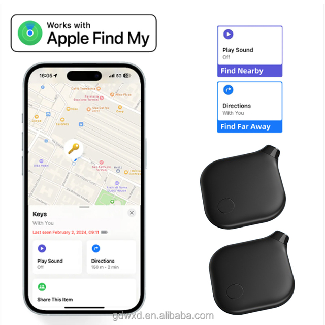 CYL Apple MFi Certified GPS Anti-lost Tracker Smart Itag Air Tag Tracker Locator Finder with IOS for IPhone Find My Device