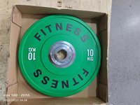 Plaque d'haltérophilie de compétition, haltères en caoutchouc pare-chocs de couleur pour le fitness, vente en gros