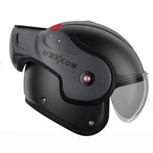<span class=keywords><strong>Casco</strong></span> de Motocicleta Integral Abatible Estilo <span class=keywords><strong>Alien</strong></span> para Hombre y Mujer, <span class=keywords><strong>Casco</strong></span> de Conducción Modular Negro Mate - Product Image 1
