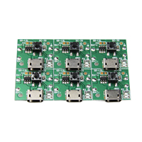 Carte de contrôle pour ventilateur de bureau USB, assemblage de PCB pour ventilateur de table, pour petits appareils de refroidissement, fournisseur de fabrication OEM personnalisée de PCBA SMT