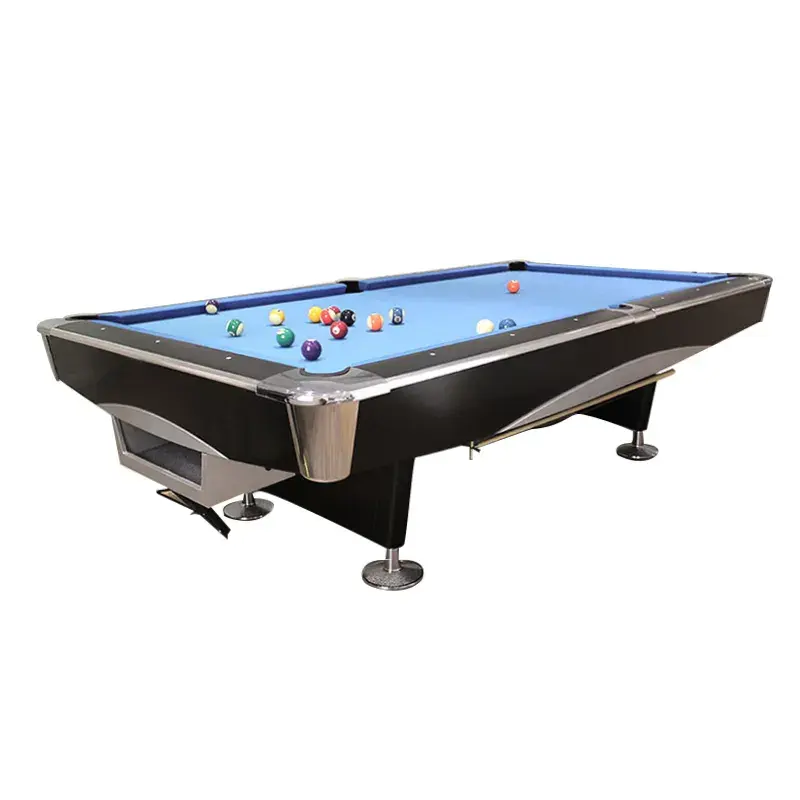 2023 Factory directly sell China made 8 ball 9ball bar room billiard game sports slate bed pool table