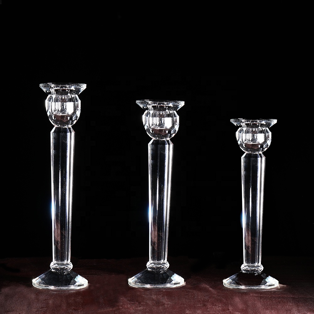 MH-Z164 маленький хрустальный подсвечник украшения Подсвечники