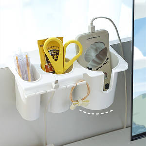 Regalo Promocional, Accesorios para el Hogar de Ningbo, Organizador de Escritorio para la Escuela, Organizador de Artículos Adhesivos con 3 Compartimentos - Product Image 2