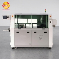 Machine de soudage à air chaud entièrement automatique efficace de 250 mm, ligne de production complète d'équipements d'assemblage de circuits imprimés THT DIP