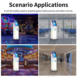 Tự dịch vụ thanh toán đặt hàng máy với máy in và Đầu đọc thẻ tiền mặt và đồng xu recycler thanh toán kiosk - Product Image 2