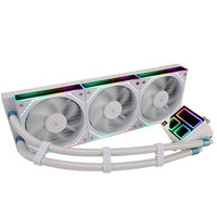 Refroidisseur liquide CPU ARGB 5V blanc Frozen Infinity 360 avec support de roulement fluide pour LGA1700 LGA1851 AM5 – Vente en gros