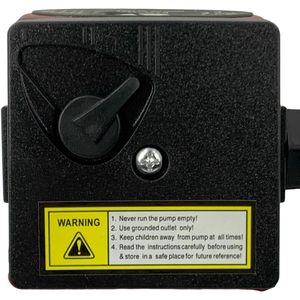 ปั๊มน้ำร้อนแบบหมุนเวียน 115V 1/3 แรงม้า เหล็กหล่อ ขนาด 1 นิ้ว  ไหลออก 52 แกลลอนต่อนาที 3 ระดับความเร็ว พร้อมหน้าแปลนและสลักเกลียว - Product Image 5