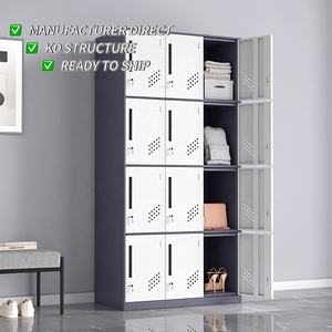 ตู้ล็อกเกอร์เหล็ก 12 ประตู <span class=keywords><strong>ราคา</strong></span><span class=keywords><strong>ถูก</strong></span>จากโรงงาน CYD เหมาะสำหรับใช้ในโรงยิม โรงพยาบาล โรงแรม บ้านพักตากอากาศ และคลังสินค้า - Product Image 1