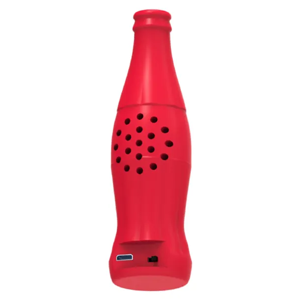 OEM مصنع علب كوكا كولا المشروبات زجاجات بولي كلوريد الفينيل هدية المتكلم المتكلم 3D BT المتكلم مصغرة مع التصميم شكل CE/روش/FCC-ID