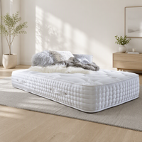 Matelas compressé certifié par l'usine chinoise, 6/10/12 pouces, en boîte, tailles simple, king, queen, matelas à ressorts ensachés en gel
