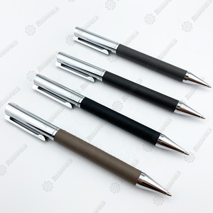 Negocios promocionales regalo personalizado logotipo <span class=keywords><strong>jefe</strong></span> <span class=keywords><strong>de</strong></span> cuero <span class=keywords><strong>de</strong></span> lujo <span class=keywords><strong>de</strong></span> bola <span class=keywords><strong>de</strong></span> metal <span class=keywords><strong>de</strong></span> <span class=keywords><strong>la</strong></span> pluma - Product Image 3