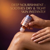 Minyak Jarak Organik 100% Roll-On Rose Quartz |   Pengencang dan Penghalus Kulit Segar |   100% Alami 50ml |   Minyak Cold Pressed untuk Kulit, Rambut, dan Tubuh