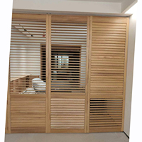 Volets de fenêtre à persiennes en bois massif sur mesure, stores horizontaux, stores modernes classiques pour appartement, villa, maison