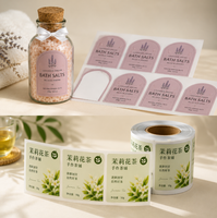Etiquetas Autoadhesivas para Bebidas, Resistentes al Agua, al Aceite y a los Arañazos, con Corte Personalizado, para Bebidas Embotelladas