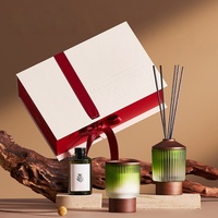 Coffrets cadeaux de bougies parfumées et de diffuseurs de roseaux avec logo personnalisé, coffrets cadeaux de luxe pour la maison, parfumés pour la Saint-Valentin et la fête des mères