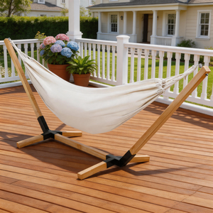 Fabricante Profesional de Hamacas de Madera Resistentes con Soporte para Proyectos de Resorts y Hoteles - OEM ODM - Product Image 2
