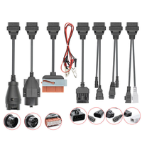8 groupes manchon de fil de chariot OBD vieille voiture conversion faisceau de câbles de voiture pour TCS camion câble obd câbles OBD