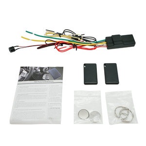 อุปกรณ์ล็อคกันขโมยรถยนต์อัจฉริยะ 12V แบบลับ  วัสดุพลาสติกสีดำ  2.4Ghz RFID  ระบบปิดเครื่องยนต์อัตโนมัติ - Product Image 2