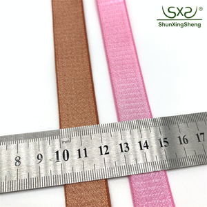 Tùy Chỉnh Thiết Kế Satin 2Cm 3/8 Jacquard Overlock Sang Trọng Trở Lại Cả Hai Bên Picot Trắng Nylon Spandex Phụ Nữ Sexy Áo Ngực Dây Đeo Đàn Hồi - Product Image 2