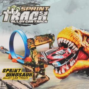 لعبة السكك الحديدية KSF لعبة السكك الحديدية سبرينت اكسسوارات مسار السيارة اطلاق النار يموت الصب السيارات سبيكة ديناصور فتحة اللعب للأطفال - Product Image 2