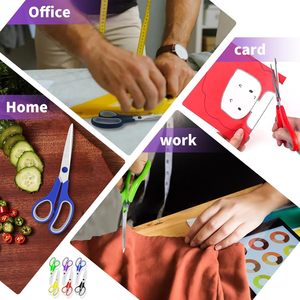 Đa Năng Thép Không Gỉ Kéo Sắc Nét Sử Dụng Chung Kéo Siêu Sắc Nét Kéo Kéo Với Thoải Mái-Grip Xử Lý - Product Image 6