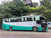 Autocar de tourisme d'occasion Yutong ZK6120, 50 places, diesel, année 2022, moteur Weichai, conduite à gauche, pour l'exportation et le tourisme routier en Afrique